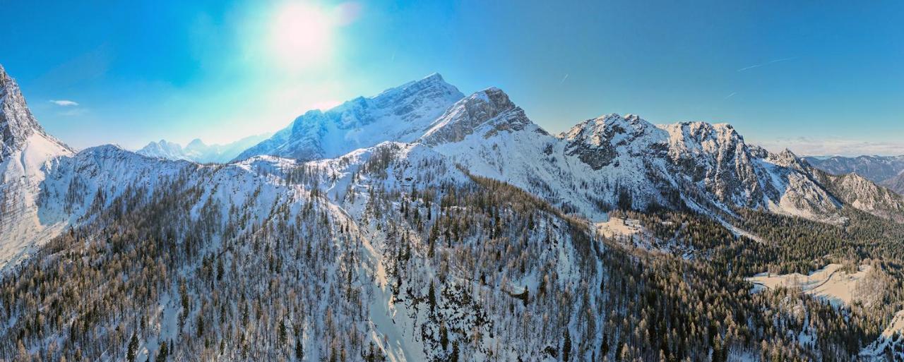 Отель Erjavceva Mountain Hut At Vrsic Pass Краньска Гора Экстерьер фото